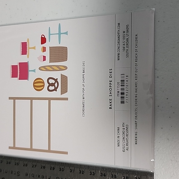 Concord & 9th Bake Shoppe Dies, Brand New. Never Opened! - Picture 4 of 5